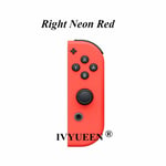 Rouge Néon Droit - Coque Pour Manette De Jeu Nintendo Switch, Vert, Jaune, Rose, Gauche, Droite, Accessoires De Jeu