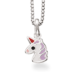 Scrouples Unicorn Sterling Silver Halsband 233862