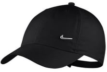 Nike NIKE Junior Cap Metal Swoosh Black