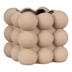 House Nordic Flowerpot kruka stengods brun 13,5x13,5 cm