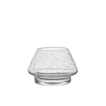 Hadeland glassverk lyslykt klar m/bobler 2pak gran