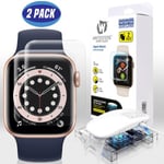 Whitestone Dome Apple Watch 40mm (Series 4/5/6/SE) Skärmskydd Dome Glass 2-pack