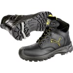 Borneo Black Mid 630411-44 Chaussures montantes de sécurité S3 Pointure (eu): 44 noir, jaune 1 pc(s) Q925282 - Puma