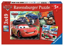 Ravensburger - 09281 - Puzzle Enfant Classique - Cars 2 - 3 x 49 Pièces
