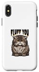 Coque pour iPhone X/XS Fluff You Sassy Cat