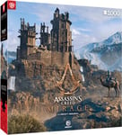 Good Loot Gaming : Assassin's Creed Mirage - Puzzle 1000 Pièces - Puzzle de Jeu - Effet de Toile - pour Amateurs de Jeux de Vidéo - pour Adultes et Enfants 12+ - 68,3x48 cm