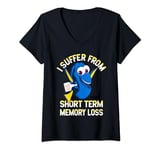 Womens Disney Pixar Finding Dory Memory Loss V-Neck T-Shirt