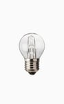 Lysman Klotformad Lampa Halogen Klar E27 42W 2800K 629 lumen