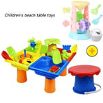 LCY Beach Toys for Toddlers Indoor And Outdoor,Summer Beach Toys Bucket And Spade,Baby Beach Table Toy Set 2-9 Years Old Playing Water Playing Sand Kit