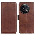 Sammenleggbar OnePlus 11 5G etui - Brun