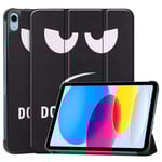 iPad 10.9" 2022 / iPad 11" 2025 fodral med stativ - Don't Touch Me