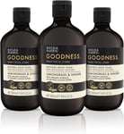 Baylis amp Harding Goodness Lemongrass amp Ginger Bath Soak 500 ml (Pack of 3) -