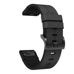 Garmin Tactix 7 Klokkerem i skinn, 26mm - Sort