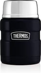 Thermos Stainless King Food Flask, Stainless Steel, Raspberry, 9.4 X 9.4 X 14.2