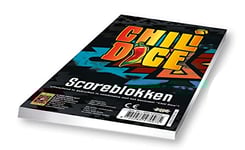 Blocs de Score Chili Dice Trois pièces Bleu