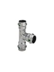 Viega Sanpress Inox T-piece 28 x 18 x 28 mm stainless steel