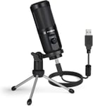 Podcast Microphone,MAONO AU-PM461TR 192KHZ/24BIT Metal USB Condenser Cardioid PC Mic with Professional Sound Chipset for Streaming, YouTube, Voice Over, Studio/Home Recording