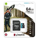 64GB Micro SD XC For Go Pro Hero 7 4K Action Camera Memory Card U3