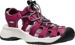 Keen Women's Astoria West Sandal Beajolais/Star White, 38