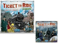 Ticket to Ride Bundle - European Base Game with UK Expansion (UK)