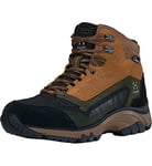 Haglöfs Women's Skuta Mid Proof Eco High Rise Hiking Boots, Brown (Oak/Deep Woods 47T), 6 UK