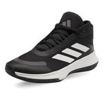 adidas Unisex Bounce Legends Trainers Sneaker, Core Black/Cloud White/Charcoal, 13.5 UK