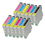 12 Ink Cartridge For Epson Stylus Photo R200 R220 R300 R300M R320 R330 R340 R350