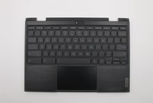 Lenovo Chromebook 500e 2nd Keyboard Palmrest US Black 5CB0T79601