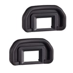 EB 90D Eyecup Eyepiece Viewfinder for Canon EOS 90D 80D 70D 60D 50D / 5DMarkII / 6D / 6DMarkII 40D 30D 20D Camera, Replaces Canon EB (2 Pack)
