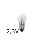 Nödljuslampa krypton E10 G15x29 1350mA 3,1W 2,3V