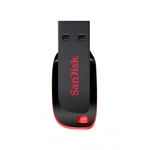 SanDisk Cruzer Blade USB-minne 128GB USB 2.0 - TheMobileStore Tillbehör