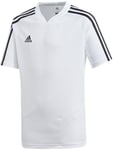New adidas Age 11-12 Tiro 19 Aeroready Jersey White t-shirt boys girls junior