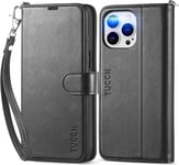 TUCCH Case for Iphone 14 Pro Max (6.7") 2022 5G, Magnetic PU Leather Wallet Case