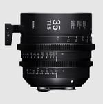 Sigma Cine 35mm T1.5 FF Fully Luminous Metric Lens - Sony Mount