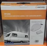 OUTDOOR AMPLIFIED AERIL CARAVAN BOAT TV DIGITAL FREEVIEW BOOSTER AERIAL KIT BNIB