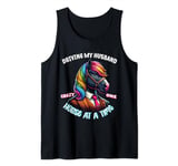 Driving my wife crazy one chicken at a time Funny Horse Farm Tank Top