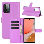 samsung Samsung A72 PU Wallet Case Purple