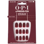 OPI xPRESS/ON - Malaga Wine Press On Nails Gel-Like Salon Manicure