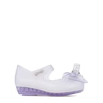 Mini Melissa Ultra Girl Dust Bow Sandaler Transparent | Silver | 19-20 EU