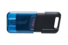 Kingston DataTraveler 80 M - USB flashdrive - 64 GB
