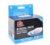 UPrint E-502XL - Pack de 4 - noir, jaune, cyan, magenta - compatible - cartouche d'encre - pour Epson Expression Home XP-5100, 5105, 5150, 5155; WorkForce WF-2860, 2865, 2880, 2885