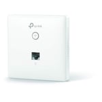 TP-Link EAP115-Wall Omada N300 Wireless Wall-Plate Access Point, 802.3af, Easily Wall Mount, Free EAP Controller Software