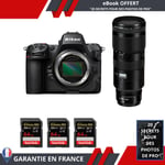 Nikon Z8 + Z 70-200mm f/2.8 VR S + 3 SanDisk 64GB Extreme PRO UHS-II SDXC 300 MB/s + Ebook XproStart 20 Secrets Pour Des Photos de Pros