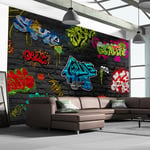 Fototapet - Graffiti wall - 147 x 105 cm - Selvklæbende