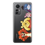 ERT GROUP mobile phone case for Xiaomi MI 12 LITE original and officially Licensed Disney pattern Winnie the Pooh & Friends 036 adapted to the shape of the mobile phone, partially transparent