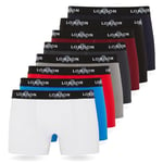 FM London (4/8-Pack) Mens Boxers with Elastic Waist - Soft Boxer Shorts Men with HyFresh Technology for Odour Protection, Stretch Fit Mens Underwear for Everyday Wear - Fitted Hipster Boxers for Men