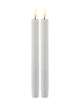 Smilla Kr 2 Stk Sæt Genopladelig Home Decoration Candles Led Candles White Sirius Home