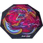 FLORPAD Hyper Beast Gamingmatta 100x100 cm