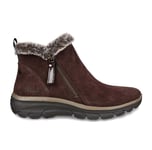 Skechers Easy going high zip kängor (dam) - Chocolate,39