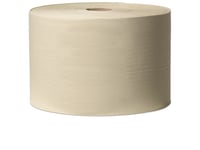Aftørringsrulle Industri Tork Basic W1 1-Lag Ø38cm B23.5Cmxl1190m Genbrug Gul,2 Rl X 1190 M/Krt